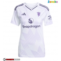 Ženske Nogometnih dresov Manchester United Gostujoči 2025-26 Kratki rokavi